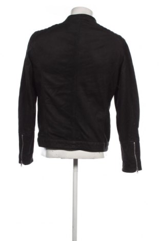 Geacă de piele pentru bărbati Jack & Jones, Mărime L, Culoare Negru, Preț 450,66 Lei