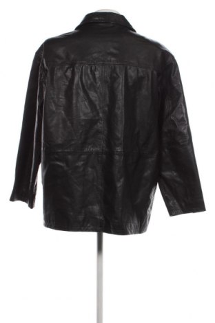 Ανδρικό δερμάτινο μπουφάν Jack Ashore, Μέγεθος XL, Χρώμα Μαύρο, Τιμή 79,61 €