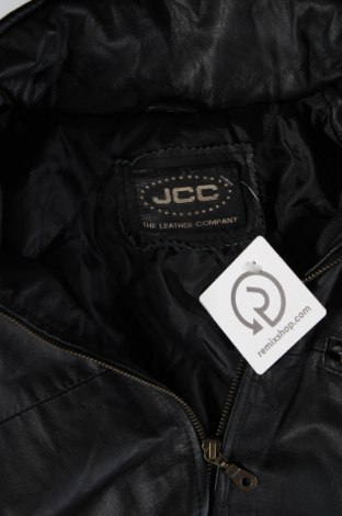 Herren Lederjacke Jcc, Größe S, Farbe Schwarz, Preis 74,46 €