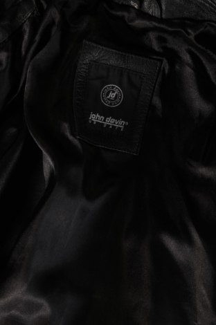 Pánska kožená bunda  John Devin, Veľkosť L, Farba Čierna, Cena  57,64 €