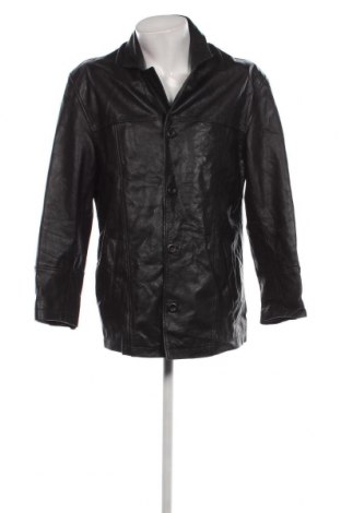 Pánska kožená bunda  John Devin, Veľkosť L, Farba Čierna, Cena  54,60 €