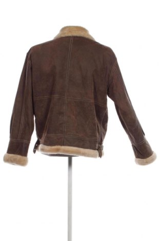 Pánska kožená bunda  Mangoon, Veľkosť L, Farba Hnedá, Cena  57,64 €