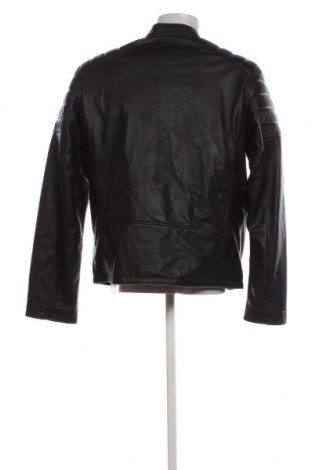 Мъжко кожено яке Schott, Размер XXL, Цвят Черен, Цена 307,80 лв.