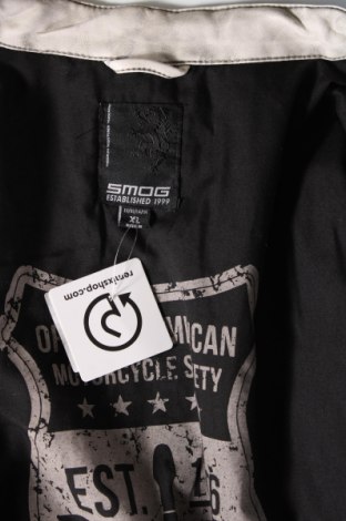 Pánska kožená bunda  Smog, Veľkosť XL, Farba Sivá, Cena  27,78 €