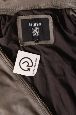 Herren Lederjacke Tigha, Größe M, Farbe Grau, Preis € 157,27