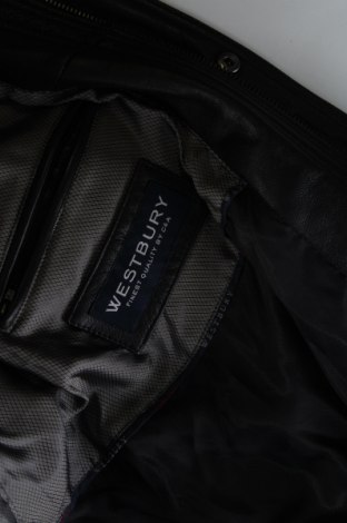 Ανδρικό δερμάτινο μπουφάν Westbury, Μέγεθος XXL, Χρώμα Μαύρο, Τιμή 84,03 €