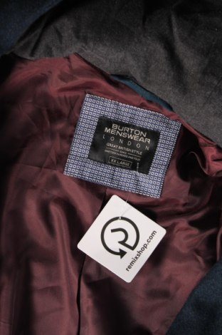 Ανδρικά παλτό Burton of London, Μέγεθος XXL, Χρώμα Μπλέ, Τιμή 21,17 €