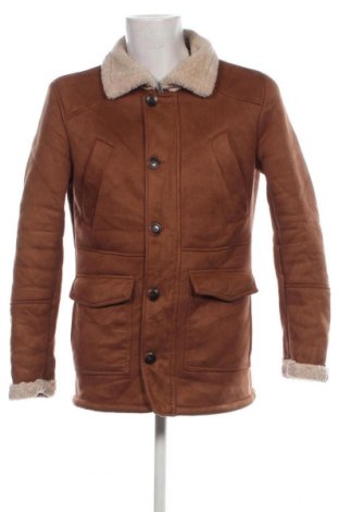 Мъжко палто C&A, Размер S, Цвят Кафяв, Цена 66,34 лв.