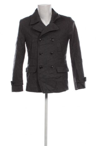 Мъжко палто H&M, Размер M, Цвят Сив, Цена 63,13 лв.