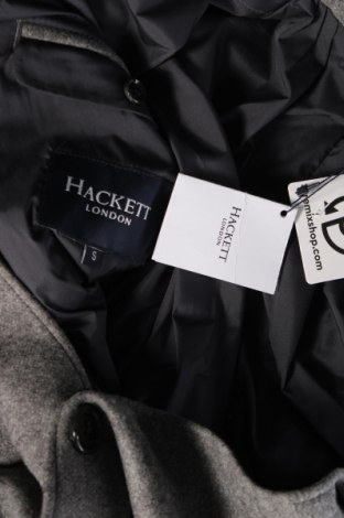 Мъжко палто Hackett, Размер S, Цвят Сив, Цена 112,00 лв.