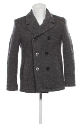 Мъжко палто Hugo Boss, Размер M, Цвят Сив, Цена 279,30 лв.