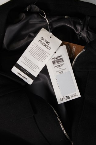 Męski płaszcz Jack & Jones, Rozmiar XL, Kolor Czarny, Cena 302,35 zł