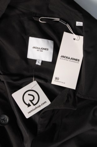 Palton de bărbați Jack & Jones, Mărime L, Culoare Negru, Preț 244,24 Lei