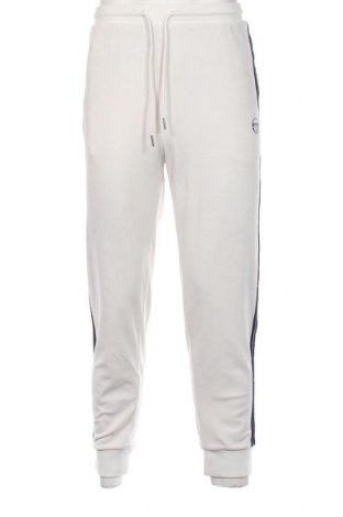 Pantaloni polar de bărbați Sergio Tacchini, Mărime XL, Culoare Alb, Preț 250,17 Lei