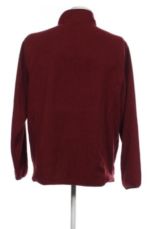 Ανδρική ζακέτα fleece Basic Editions, Μέγεθος XL, Χρώμα Κόκκινο, Τιμή 15,68 €