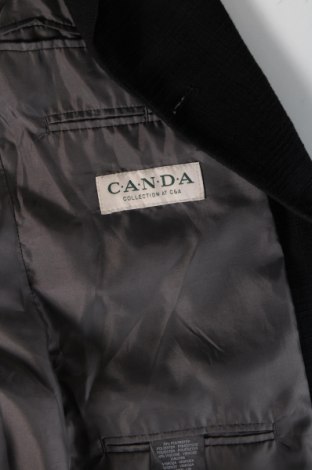 Мъжко сако Canda, Размер S, Цвят Черен, Цена 11,44 лв.