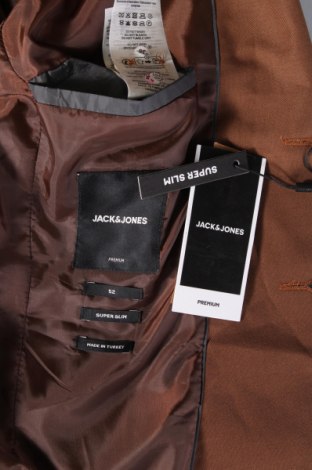 Sacou de bărbați Jack & Jones PREMIUM, Mărime L, Culoare Maro, Preț 183,55 Lei