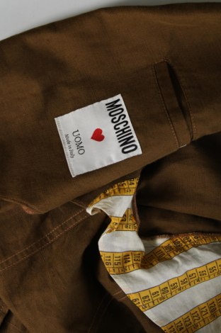 Мъжко сако Moschino, Размер L, Цвят Кафяв, Цена 225,42 лв.