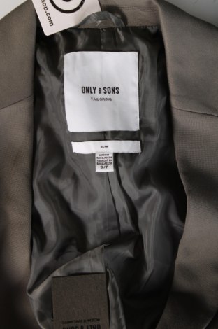 Pánské sako  Only & Sons, Velikost S, Barva Zelená, Cena  406,00 Kč