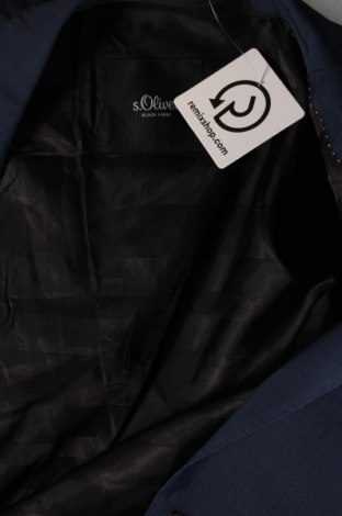 Ανδρικό σακάκι S.Oliver Black Label, Μέγεθος M, Χρώμα Μπλέ, Τιμή 34,95 €