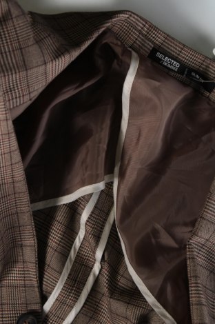 Ανδρικό σακάκι Selected Homme, Μέγεθος XL, Χρώμα Καφέ, Τιμή 52,32 €