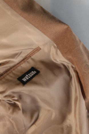 Herren Sakko Watson's, Größe L, Farbe Beige, Preis € 13,78