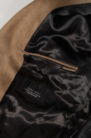 Ανδρικό σακάκι Zara Man, Μέγεθος L, Χρώμα  Μπέζ, Τιμή 8,85 €