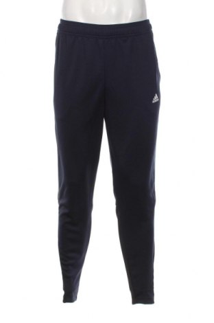 Pantaloni trening de bărbați Adidas, Mărime L, Culoare Albastru, Preț 260,03 Lei