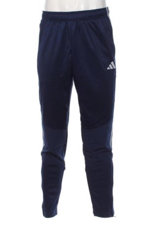 Pantaloni trening de bărbați Adidas, Mărime L, Culoare Albastru, Preț 290,62 Lei