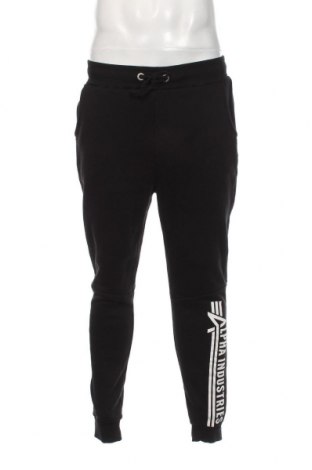 Pantaloni trening de bărbați Alpha Industries, Mărime XL, Culoare Negru, Preț 214,14 Lei