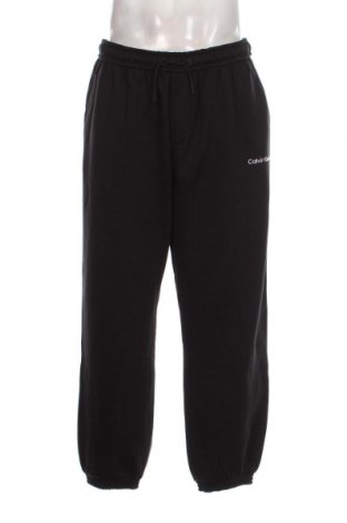 Pantaloni trening de bărbați Calvin Klein, Mărime L, Culoare Negru, Preț 509,21 Lei