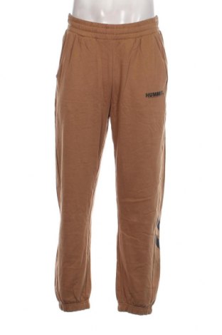 Ανδρικό αθλητικό παντελόνι Hummel, Μέγεθος L, Χρώμα Καφέ, Τιμή 16,62 €