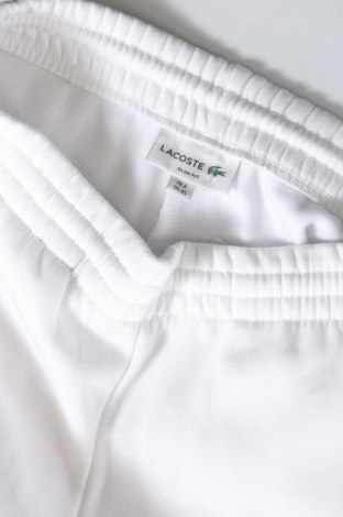 Мъжко спортно долнище Lacoste, Размер XS, Цвят Бял, Цена 64,35 лв.