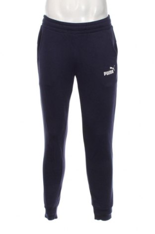 Pantaloni trening de bărbați PUMA, Mărime M, Culoare Albastru, Preț 121,38 Lei