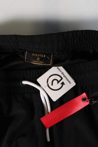 Pantaloni trening de bărbați SikSilk, Mărime L, Culoare Negru, Preț 91,78 Lei