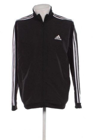 Мъжко спортно горнище Adidas, Размер L, Цвят Черен, Цена 48,00 лв.