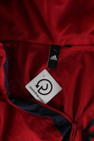 Herrenjacke Adidas, Größe L, Farbe Rot, Preis 23,17 €