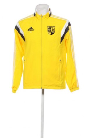 Herrenjacke Adidas, Größe M, Farbe Gelb, Preis € 24,50