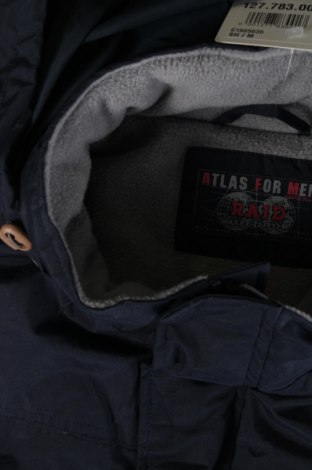 Męska kurtka Atlas For Men, Rozmiar 4XL, Kolor Niebieski, Cena 176,24 zł