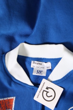 Pánska bunda  Bershka, Veľkosť L, Farba Modrá, Cena  24,40 €