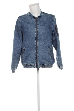 Herrenjacke Cropp, Größe L, Farbe Blau, Preis 18,20 €