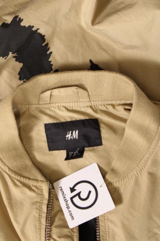 Ανδρικό μπουφάν H&M, Μέγεθος M, Χρώμα  Μπέζ, Τιμή 16,33 €
