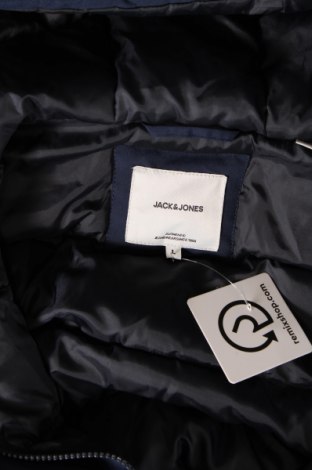 Ανδρικό μπουφάν Jack & Jones, Μέγεθος L, Χρώμα Μπλέ, Τιμή 43,01 €