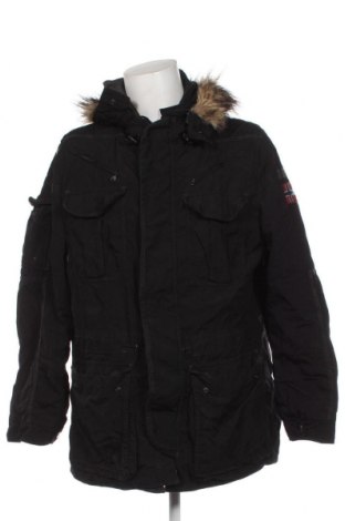 Herrenjacke Napapijri, Größe XXL, Farbe Schwarz, Preis 105,29 €