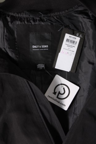 Herrenjacke Only & Sons, Größe L, Farbe Schwarz, Preis € 39,69