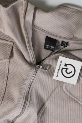 Herrenjacke Only & Sons, Größe XXL, Farbe Beige, Preis 17,86 €