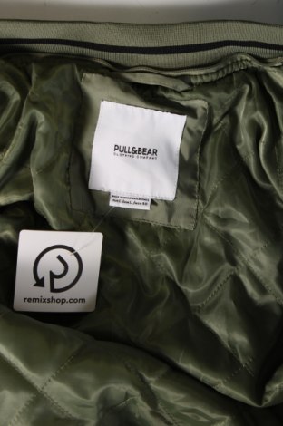 Ανδρικό μπουφάν Pull&Bear, Μέγεθος L, Χρώμα Πράσινο, Τιμή 13,36 €
