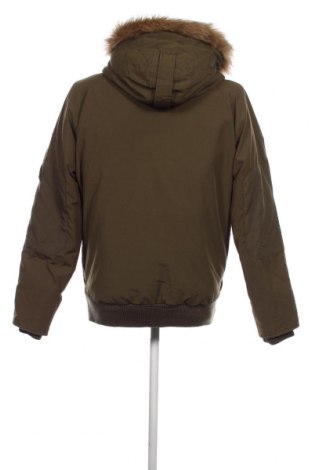 Ανδρικό μπουφάν Pull&Bear, Μέγεθος M, Χρώμα Πράσινο, Τιμή 22,25 €