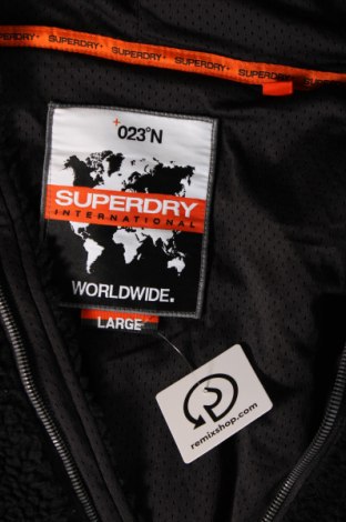 Męska kurtka Superdry, Rozmiar L, Kolor Czarny, Cena 282,60 zł