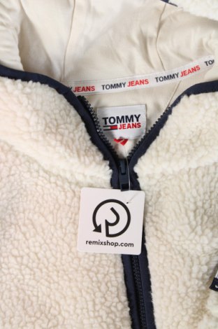 Herrenjacke Tommy Jeans, Größe L, Farbe Weiß, Preis 79,67 €